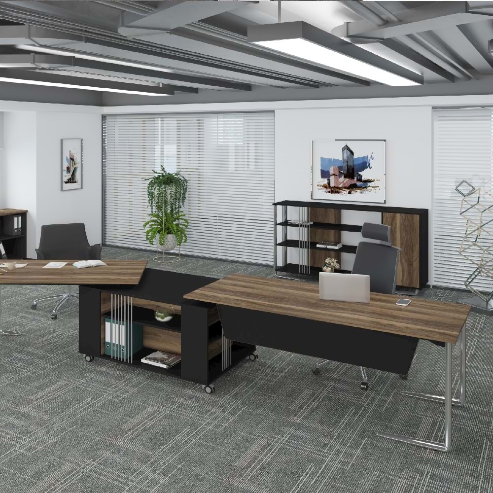 Up Chrome Üst Yönetici Takımı - Tesbih-Siyah