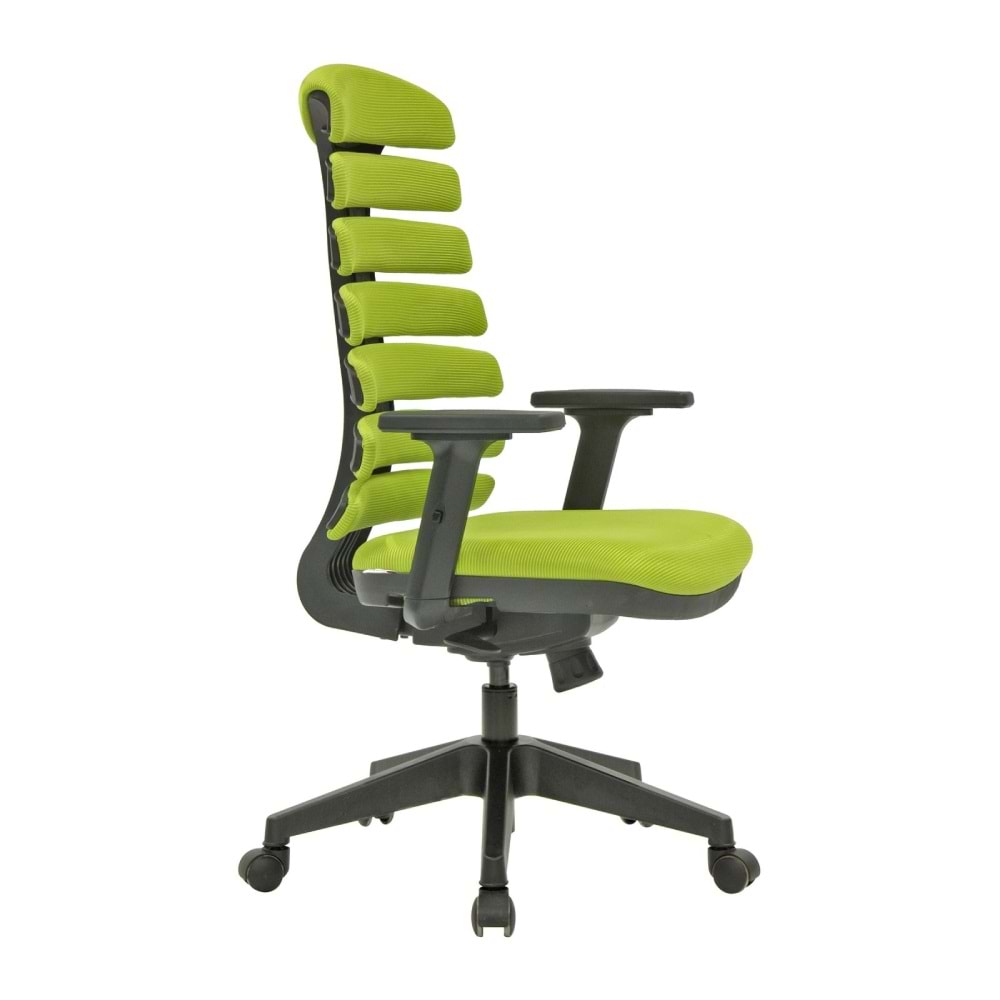 Uzay Ofis Mira Yönetici Koltuğu - Beyaz Kasa - Yeşil